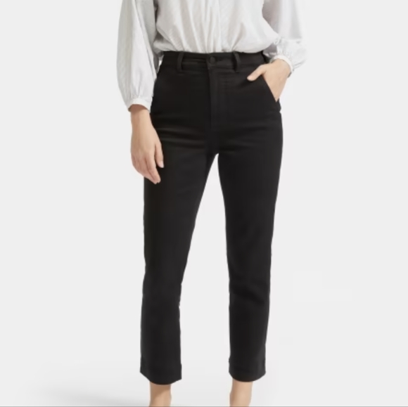 Everlane The Slim Leg Crop - Black - Picture 1 of 5